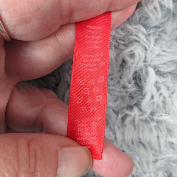 Skims Fits Everybody Lace Bralette Womens XS Cayenne Scoop Bra Wireless NWT - Picture 7 of 9